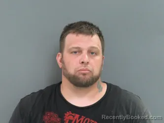 Mugshot of DUSTIN J DICE booked in Parke County, Indiana on April 22, 2026