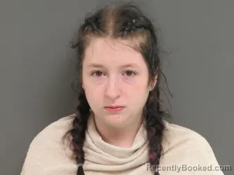 Mugshot of MADALYNN GRACE RYAN booked in Parke County, Indiana on May 11, 2026