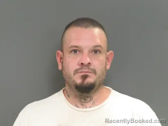 Mugshot of Evan James Jones booked in Parke County, Indiana on September 4, 2026