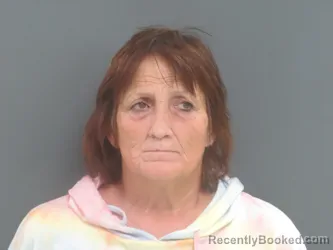 Mugshot of Charlotte Weber booked in Parke County, Indiana on September 19, 2026