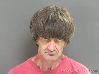 Mugshot of Ronald L Edwards booked in Parke County, Indiana on October 14, 2026