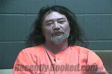 Booking photo from Perry County, Indiana