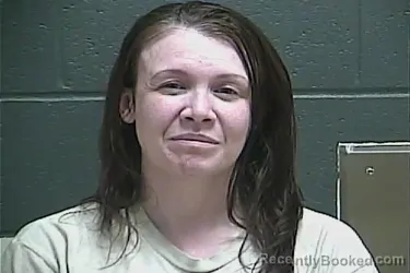 Mugshot of Ashley Dawn Malone booked in Perry County, Indiana on August 20, 2026