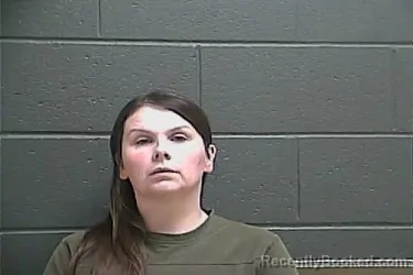 Mugshot of Brittany Paige Wilson booked in Perry County, Indiana on October 7, 2026