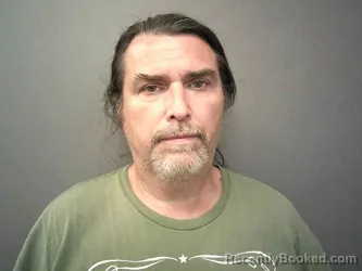 Mugshot of DALE ALDEN SANDY booked in Pike County, Indiana on August 3, 2026
