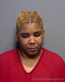 Mugshot of Kariona Lori Johnson booked in Porter County, Indiana on March 19, 2026