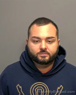 Mugshot of Adam David Weaver booked in Porter County, Indiana on March 20, 2026