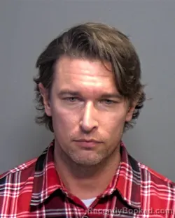 Mugshot of Aaron Michael Aigner booked in Porter County, Indiana on April 24, 2026