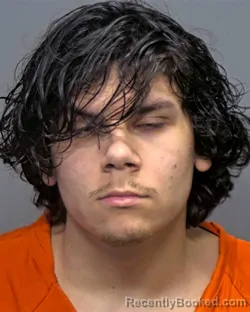 Mugshot of Sebastian LANDAN Russ booked in Porter County, Indiana on March 9, 2026