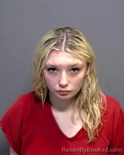 Mugshot of Mya Marie Richardson booked in Porter County, Indiana on March 22, 2026