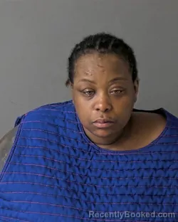 Mugshot of Alona Shilae Burr-Love booked in Porter County, Indiana on March 22, 2026