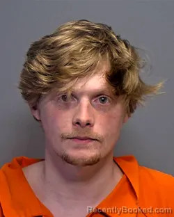 Mugshot of Samuel Will Jeeninga booked in Porter County, Indiana on March 24, 2026