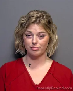 Mugshot of Jordanna Lynn Gast booked in Porter County, Indiana on March 29, 2026