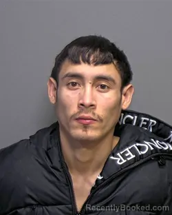 Mugshot of Maikol Martinez booked in Porter County, Indiana on March 30, 2026