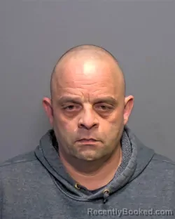 Mugshot of Charles Oneal Puskac booked in Porter County, Indiana on March 12, 2026