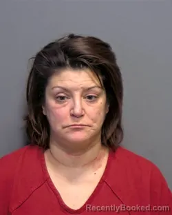 Mugshot of Angela Marie Loudenber booked in Porter County, Indiana on March 14, 2026