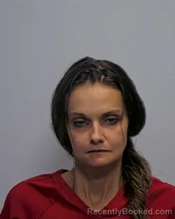 Mugshot of Amanda Gail Evans booked in Porter County, Indiana on April 24, 2026