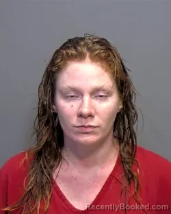 Mugshot of Skylair Paige Cornett booked in Porter County, Indiana on March 30, 2026