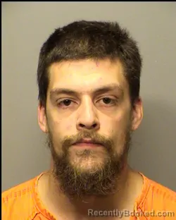 Mugshot of AARON MICHAEL RECTOR booked in Porter County, Indiana on July 8, 2026
