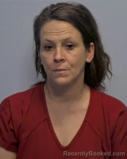 Mugshot of Kristen Lynn Huff booked in Porter County, Indiana on July 3, 2026