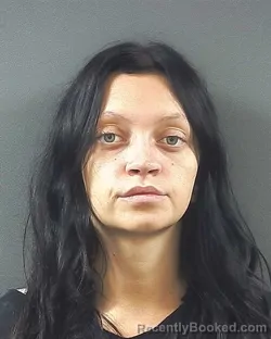 Mugshot of Aaliyaha Kaye Hajek booked in Posey County, Indiana on September 8, 2026