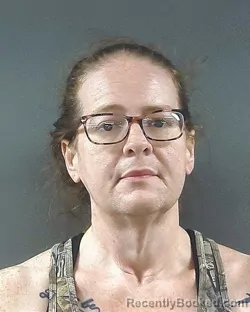 Mugshot of Joni Marie Waters booked in Posey County, Indiana on October 3, 2026