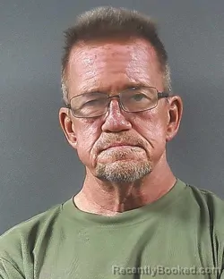 Mugshot of RICKY LANE UTLEY booked in Posey County, Indiana on July 28, 2026