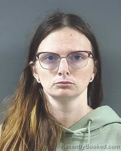 Mugshot of Jessica Marie Eaton booked in Posey County, Indiana on October 26, 2026