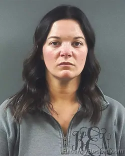 Mugshot of Kady Edwards booked in Posey County, Indiana on March 21, 2026