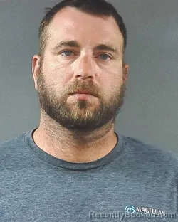 Mugshot of KYLE ALEXANDER PETERSON booked in Posey County, Indiana on August 3, 2026