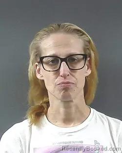 Mugshot of AMANDA JORDAN CARRENO booked in Posey County, Indiana on April 2, 2026