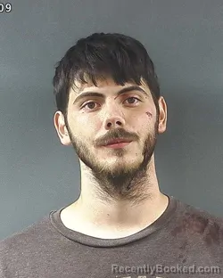 Mugshot of AIDAN PATRICK DOUGLAS PERSINGER booked in Posey County, Indiana on April 21, 2026