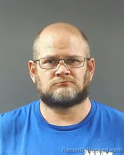 Mugshot of Joseph Adam Strauser booked in Posey County, Indiana on August 20, 2026