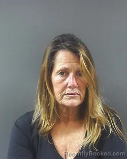 Mugshot of Karen Kay Norman booked in Posey County, Indiana on August 27, 2026