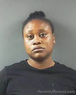 Mugshot of Tashyra Glanisha Johnson booked in Posey County, Indiana on September 3, 2026