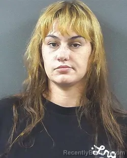 Mugshot of Miranda Nichole Moore booked in Posey County, Indiana on September 10, 2026