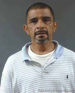 Mugshot of Juan Antonio Garza booked in Posey County, Indiana on October 2, 2026