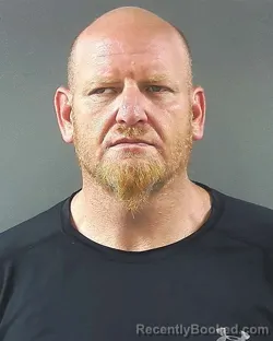 Mugshot of Robert Anthony Menser booked in Posey County, Indiana on August 31, 2026