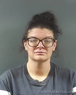 Mugshot of AMANDA LEIGH DAVIDSON booked in Posey County, Indiana on July 6, 2026