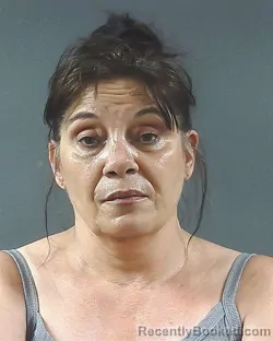 Mugshot of WANDA JANE WEISS booked in Posey County, Indiana on April 17, 2026
