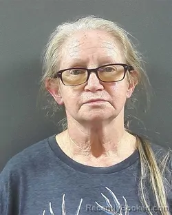 Mugshot of KATHY JANE BUNCH booked in Posey County, Indiana on July 2, 2026