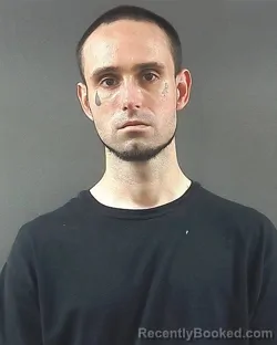 Mugshot of Ryan Christian Renfro booked in Posey County, Indiana on August 18, 2026