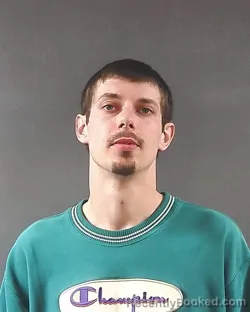 Mugshot of JOSHUA LEVI TRODGLEN booked in Posey County, Indiana on April 22, 2026