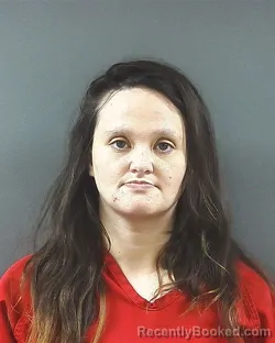 Mugshot of Rachel Oneil Amos booked in Posey County, Indiana on March 20, 2026