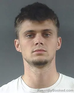 Mugshot of Tyler Scott Holman booked in Posey County, Indiana on October 21, 2026