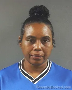 Mugshot of Sherrell Lynn Stewart booked in Posey County, Indiana on September 13, 2026