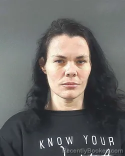Mugshot of Kayla Leigh Wesselman booked in Posey County, Indiana on May 14, 2026