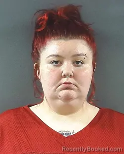 Mugshot of Stasey Renee Poole booked in Posey County, Indiana on August 22, 2026