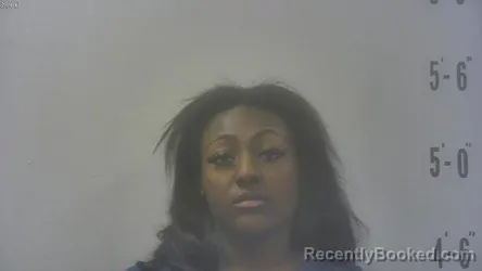 Mugshot of Aaliyah Elizabeth-Shaunta Carter booked in Pulaski County, Indiana on October 11, 2026
