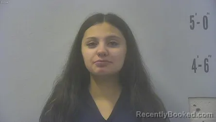 Mugshot of Ariel Raedean Gagliardi booked in Pulaski County, Indiana on October 26, 2026